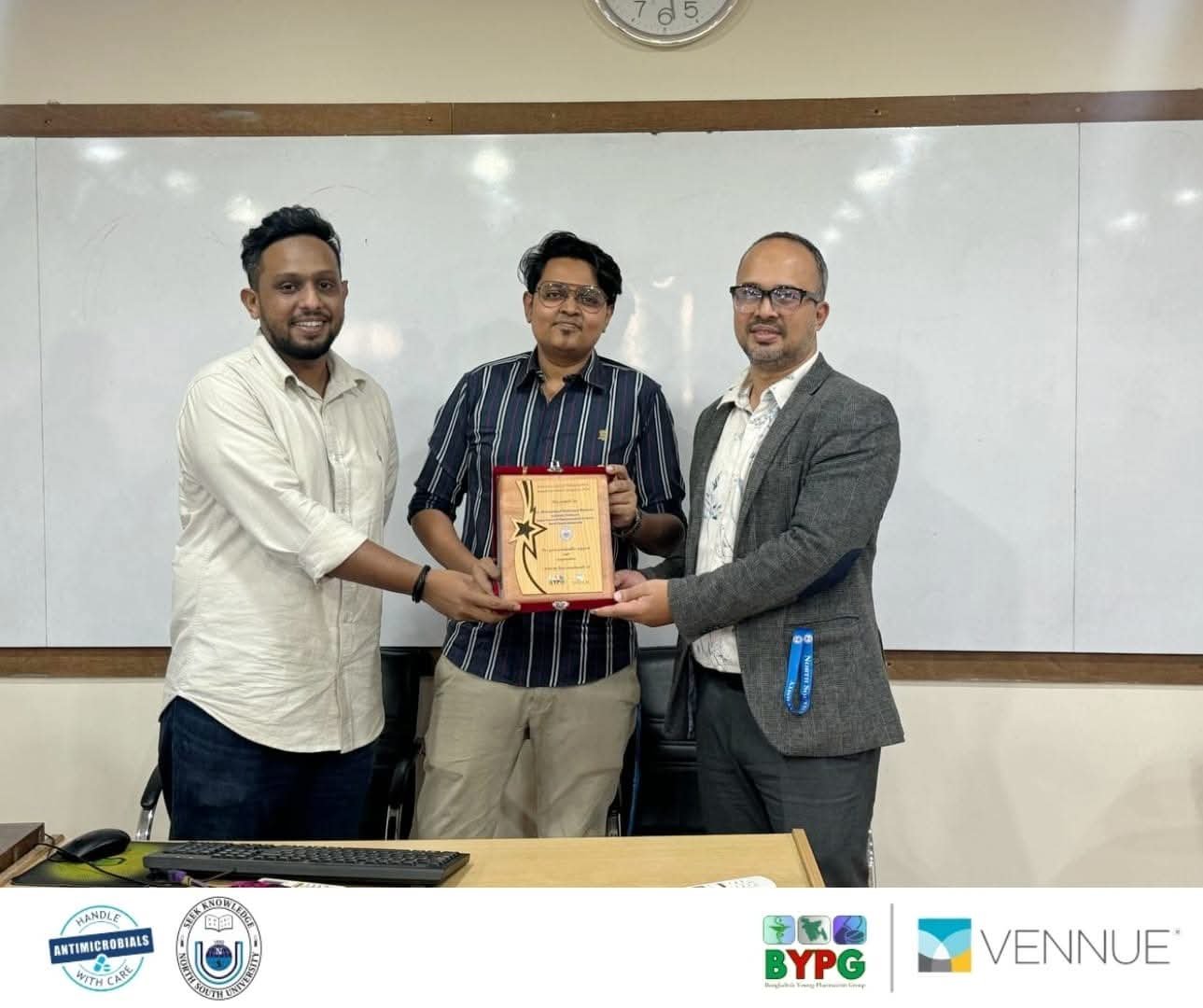 AMR Awareness seminar and certificate ceremony at NSU